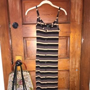 Maxi striped dress